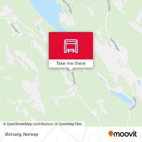 Østvang map