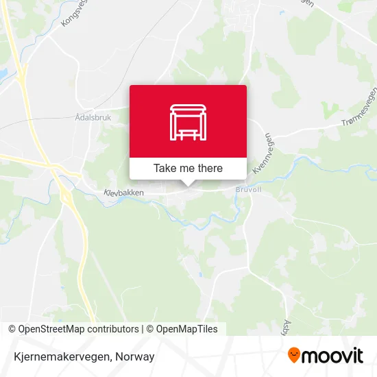 Kjernemakervegen map