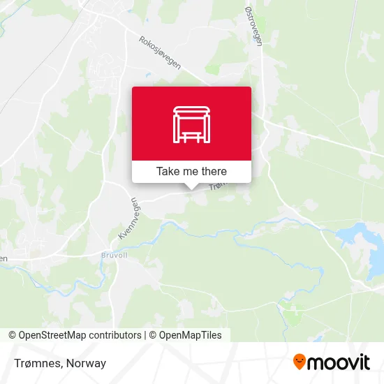 Trømnes map