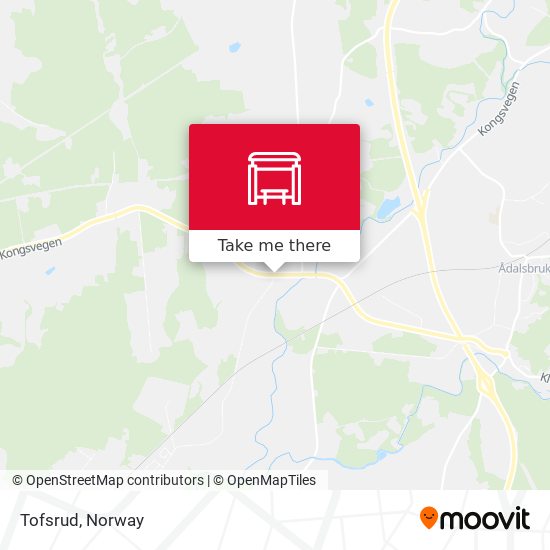 Tofsrud map