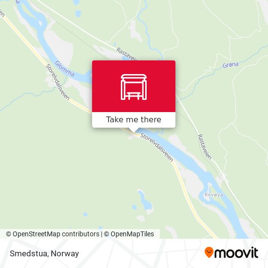 Smedstua map