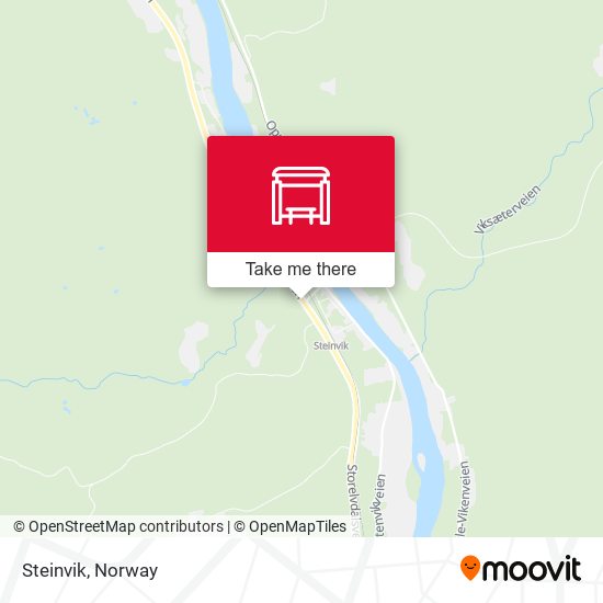 Steinvik map