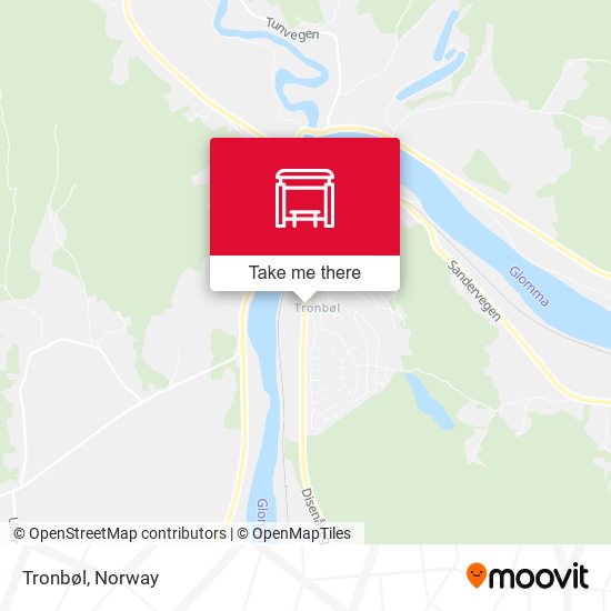 Tronbøl map