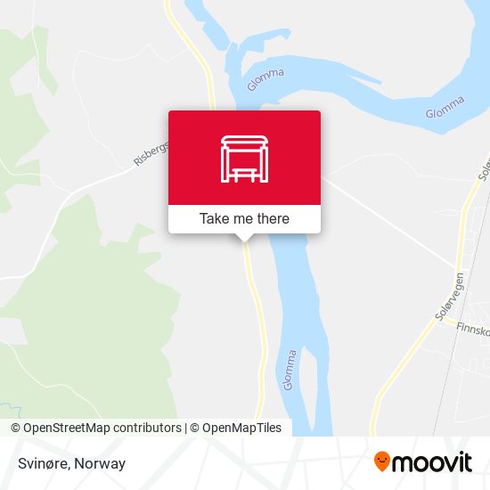 Svinøre map