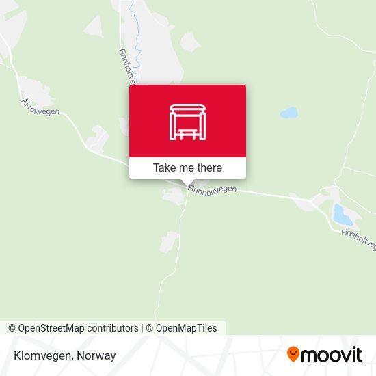 Klomvegen map