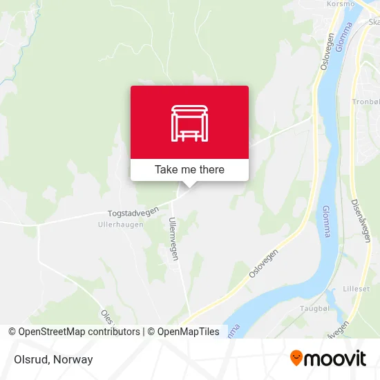 Olsrud map
