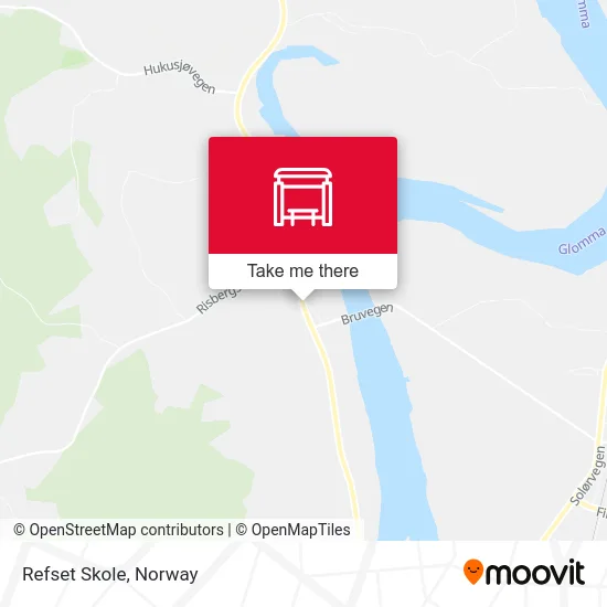 Refset Skole map