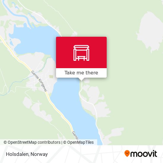 Holsdalen map