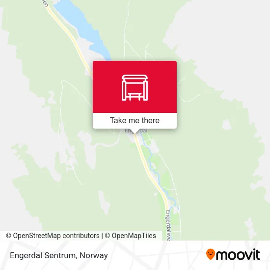 Engerdal Sentrum map