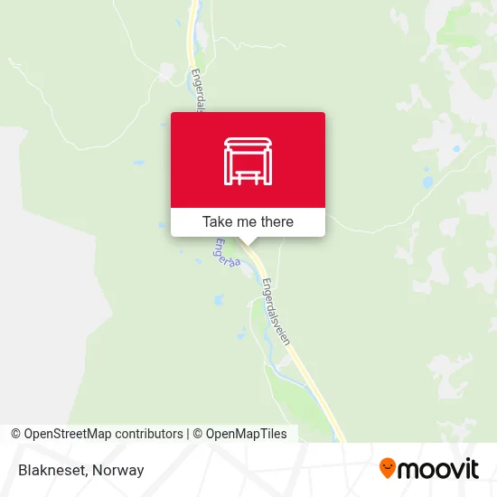 Blakneset map