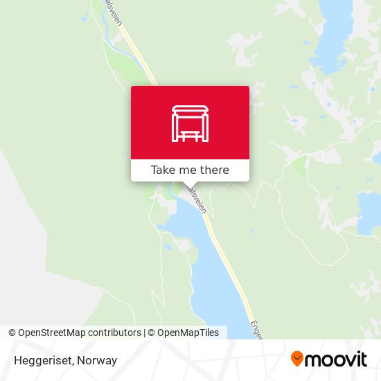 Heggeriset map