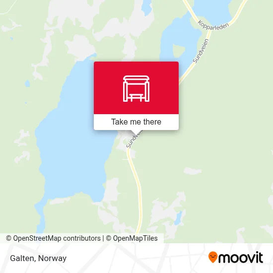 Galten map