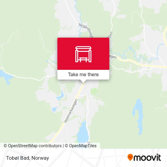 Tobøl Bad map
