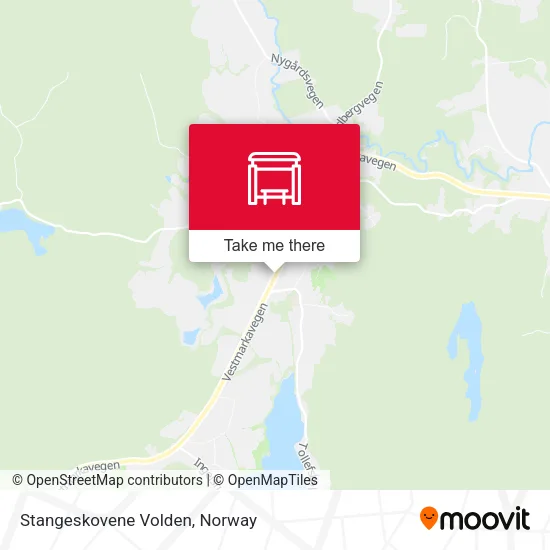 Stangeskovene Volden map