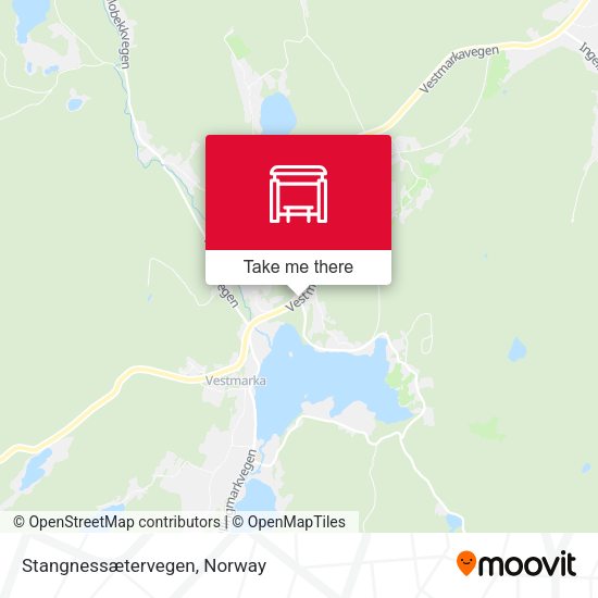 Stangnessætervegen map