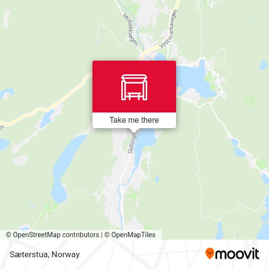 Sæterstua map