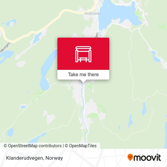 Klanderudvegen map