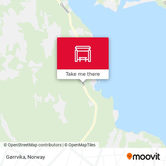 Gørrvika map