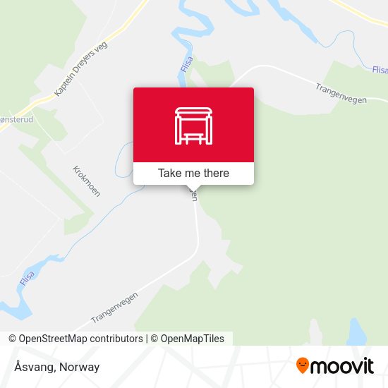 Åsvang map