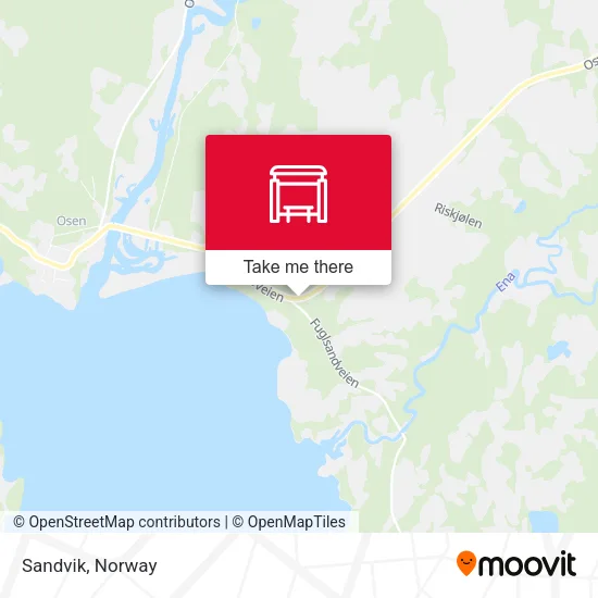 Sandvik map