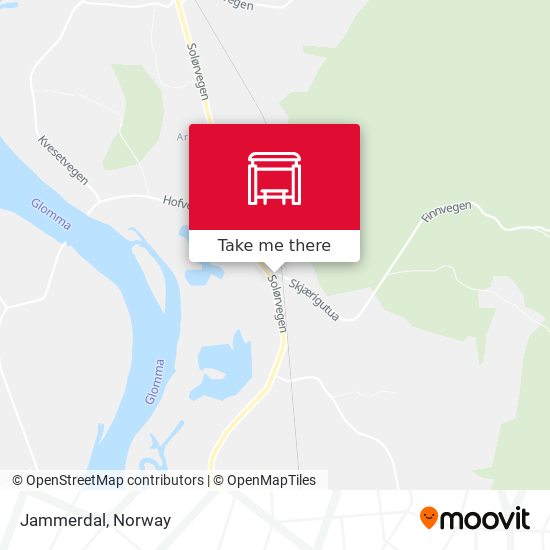 Jammerdal map