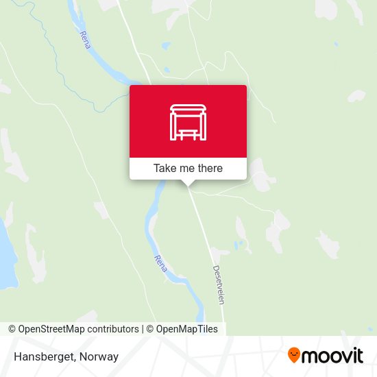 Hansberget map