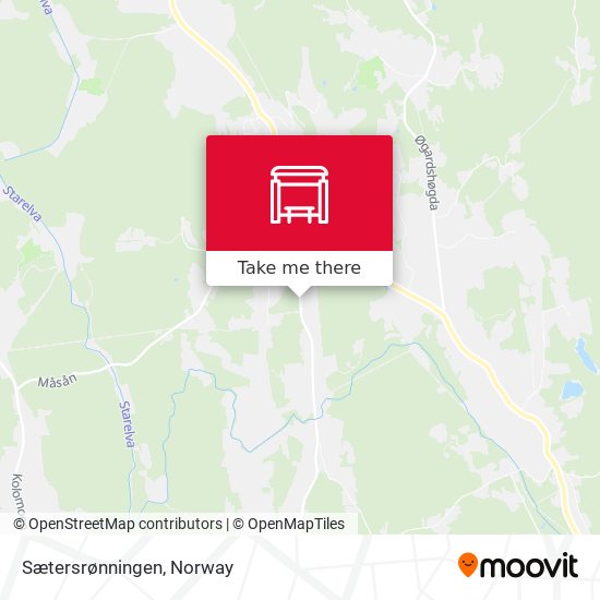 Sætersrønningen map