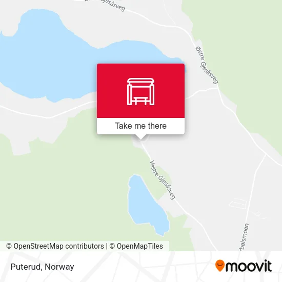 Puterud map