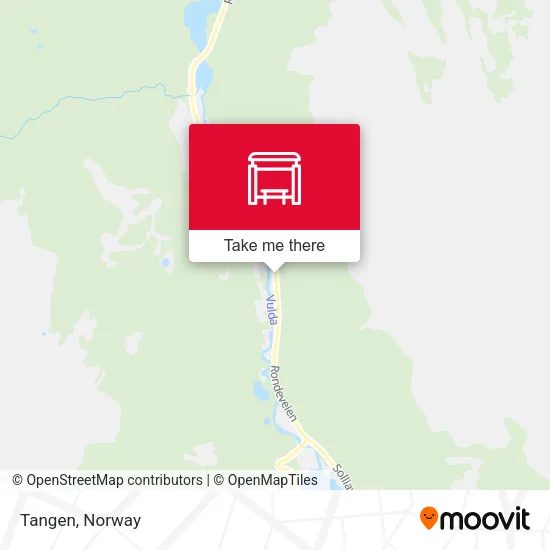Tangen map