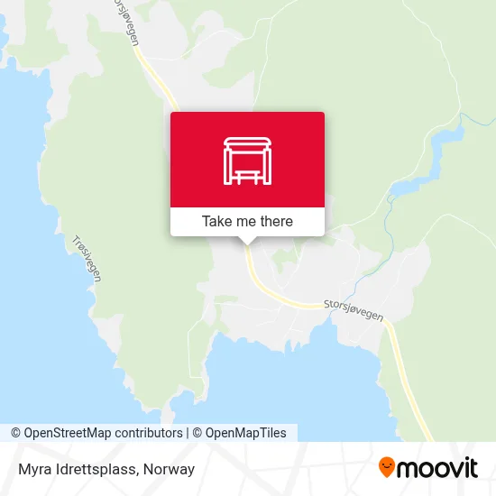 Myra Idrettsplass map