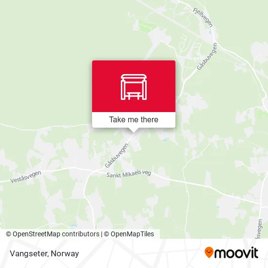Vangseter map
