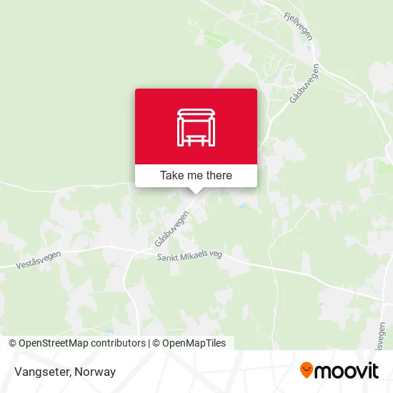 Vangseter map