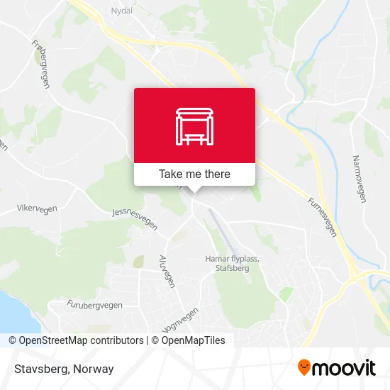 Stavsberg map