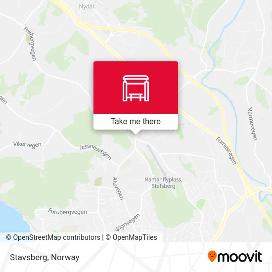 Stavsberg map