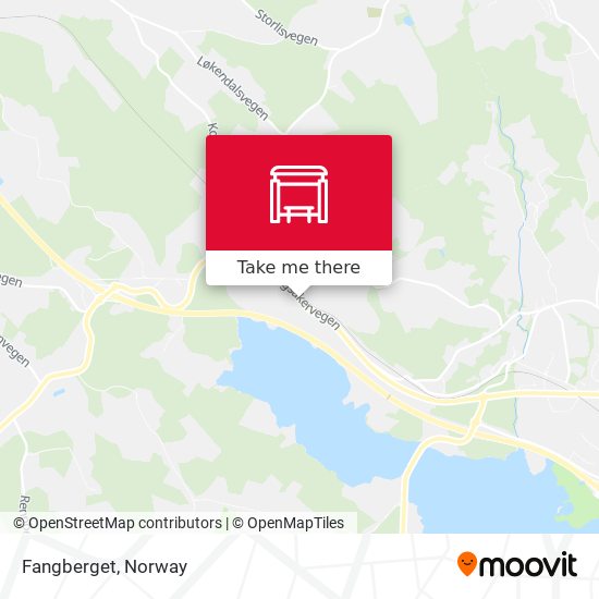 Fangberget map