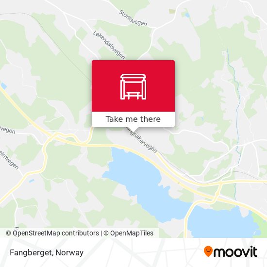 Fangberget map