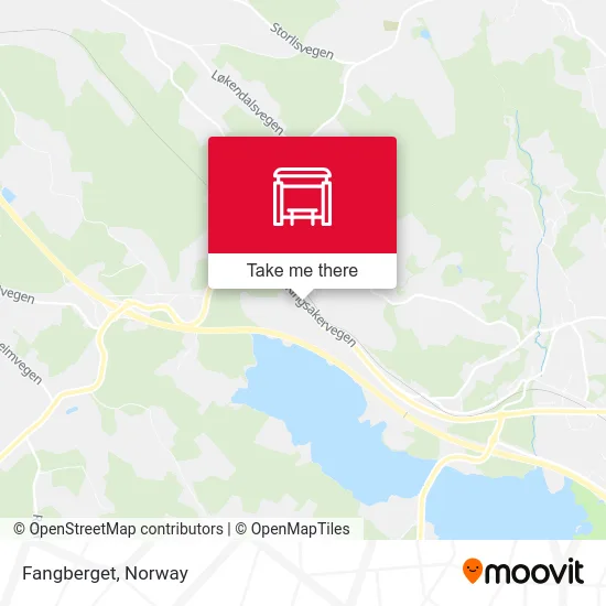 Fangberget map