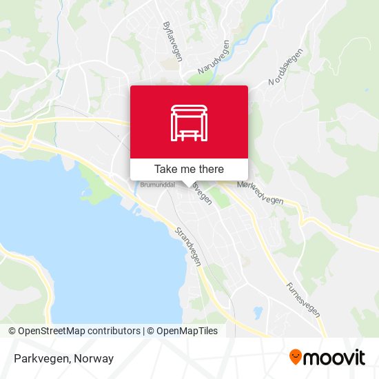 Parkvegen map