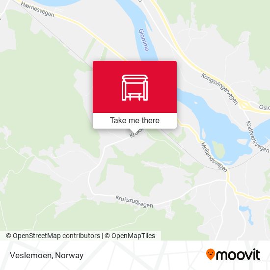 Veslemoen map