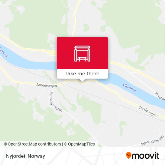 Nyjordet map