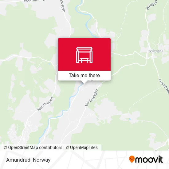 Amundrud map