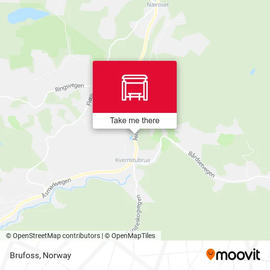 Brufoss map