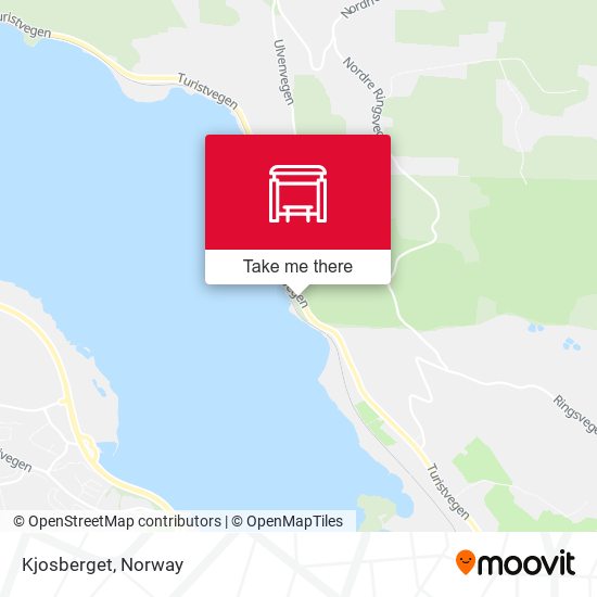 Kjosberget map