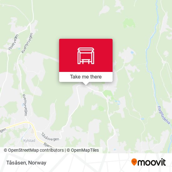 Tåsåsen map