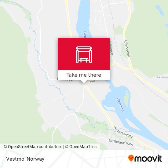 Vestmo map