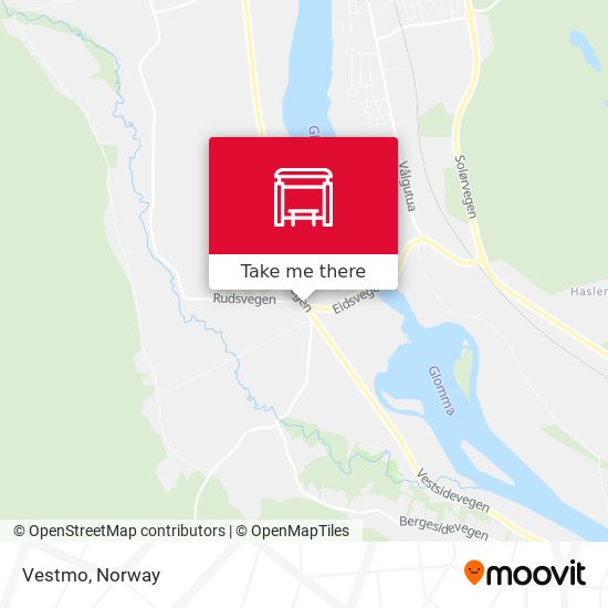 Vestmo map