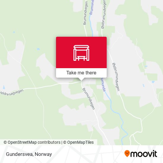 Gundersvea map