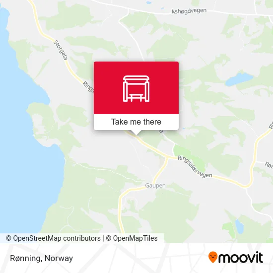 Rønning map