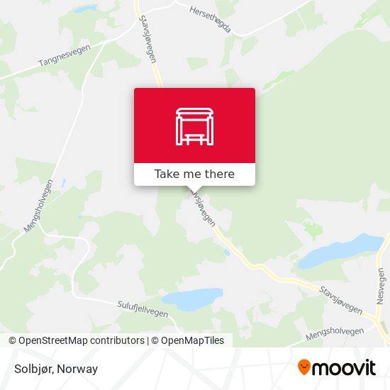 Solbjør map