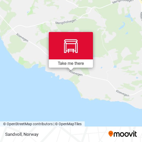 Sandvoll map